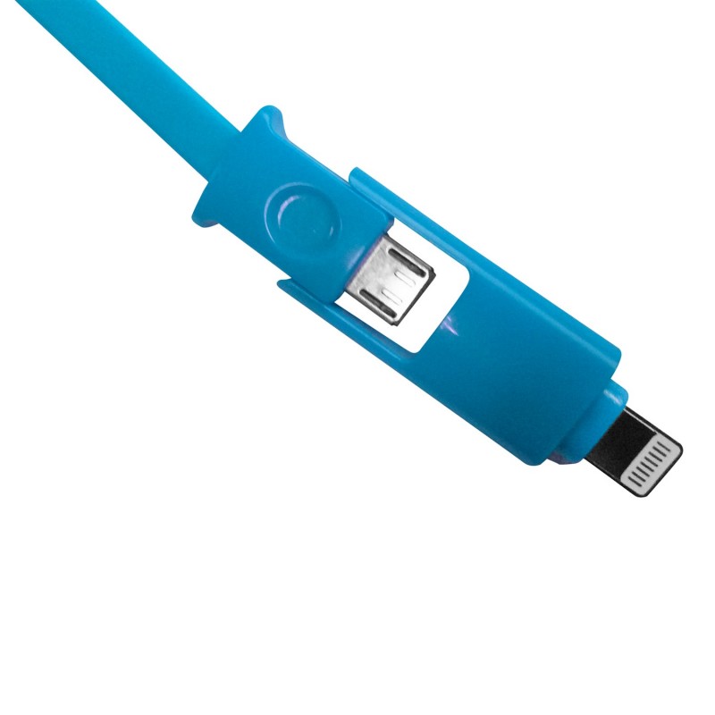 CABLE USB 1M 2X1 TRIPLE (B-29-307) - Artículos Promocionales